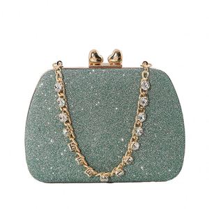 Nouveau sac à main en strass pour femmes, élégant et tendance, sac de soirée polyvalent et haut de gamme, pochette pour robe de soirée, sac à main pour femmes - Product Image 4