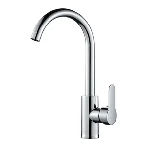 Ermo Factory price Stainless steel kitchen faucet vertical big bend wash basin sink sink wash kitchen sink taps