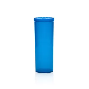 Plastic Pop Top Container Rx Medicine Pop Top Drug Container Bottle