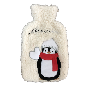 <span class=keywords><strong>Bouillotte</strong></span>-<span class=keywords><strong>bouillotte</strong></span> <span class=keywords><strong>pingouin</strong></span> en caoutchouc naturel avec housse en peluche - Product Image 1