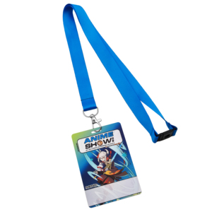 Lanière en polyester multicolore personnalisée à prix d'usine avec logo imprimé pour badges VIP et cartes d'accès backstage - Product Image 2