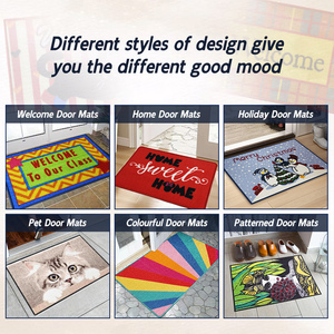 PVC được hỗ trợ xơ dừa doormat nhân tạo sợi dừa Chào mừng từ in chống trượt kích thước lớn - Product Image 5