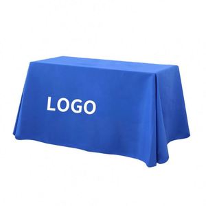 Logo Printed Tablecloth Printing Spandex <b>Table</b> <b>Covers</b> for Exhibition & Promotion - Product Image 1