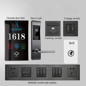 2025 New Dsymbol Customize Hotel <strong>House</strong> Room Number <strong>Plaques</strong> <strong>Name</strong> Door Plate Logo Sign with Light Doorbell <strong>for</strong> DND MUR Guest - Product Image 4