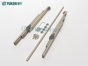 LangCheng Herrajes Para Muebles meccanismo del tavolo allungabile con guida scorrevole telescopica in lega di alluminio - Product Image 3