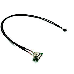 Myd3043 kép USB2.0 trường hợp máy tính bảng điều khiển phía trước cáp cho máy tính tất cả trong một máy tính - Product Image 3