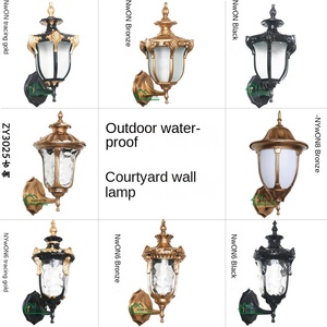 Lampes murales d'extérieur solaires contemporaines Étanche Simplicité Design créatif pour balcon Couloir Cour Villa Porte Hôtel - Product Image 3