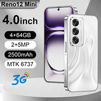 Nueva gran oferta Reno12 Mini teléfono móvil 4GB + 64GB Teléfono inteligente Reno 12 Mini Ligero y elegante Función Android 5G Teléfono inteligente