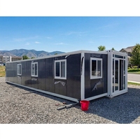 Maison préfabriquée mobile compacte, conteneur habitable, bureau extensible, maison conteneur préfabriquée – Approvisionnement direct usine