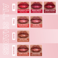 Vente Flash – Stick Brillant à Lèvres Végétalien Scintillant Marque Blanche – Hydratant Longue Durée, Effet Repulpant Intense – Blush Drizzle