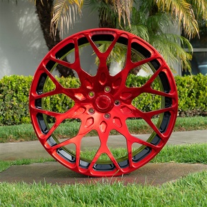 ฟอร์จ Scustom 19 20 21 22 24นิ้ว Spoke Rims รถ Wheelalloy <span class=keywords><strong>18</strong></span>สีดำสำหรับ P70 F8 C7 C8 <span class=keywords><strong>P1</strong></span> - Product Image 5