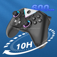 Manette de jeu élite manette de jeu professionnelle PC vibration programmable lumière rvb contrôleur de jeu sans fil pour Nintendo Switch