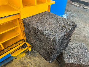 Giá cả phải chăng phế liệu kim loại baling bánh máy ép cho tái chế Thép đồng sắt chip - Product Image 5