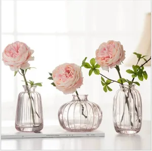 Vase en cristal pour décoration de mariage, Vase en verre, Art déco, vente en gros