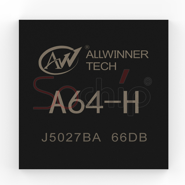 allwinner A64-H +AXP803 64bit tablets SoC for high performance processor includes 3D graphics process unit full motion playback