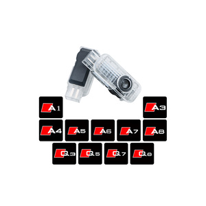 Feux d'accueil de porte de voiture à Led pour <span class=keywords><strong>Audi</strong></span> <span class=keywords><strong>A1</strong></span> A3 8P 8V A4 A5 A6 A7 A8 Q3 Q5 Q7 Q8 <span class=keywords><strong>Sline</strong></span> TT Logo Projector Ghost Shadow Lamp - Product Image 1