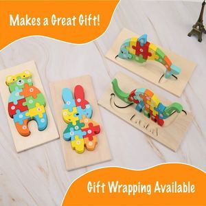 Puzzle éducatif en bois 3D de haute qualité pour l'apprentissage précoce et le développement cognitif des enfants - Product Image 2