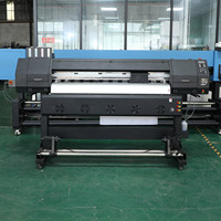 Prix usine 6 pieds/1.8m imprimante vinyle éco-solvant avec quatre/double/simple têtes d'impression i3200 carte mère hoson