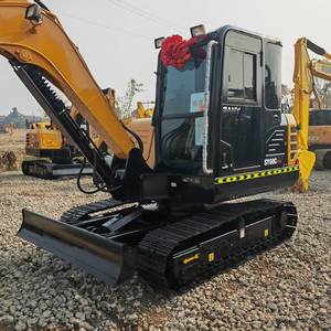 Venta Nueva Excavadora Hidráulica Pequeña Sany 60Cpro Fabricada en China, Miniexcavadora Usada Sany 55 60Cpro - Product Image 2