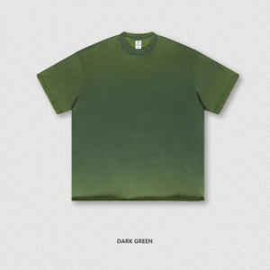T-Shirt Vintage da <span class=keywords><strong>Uomo</strong></span> con Effetto Sfumato e Lavaggio Classico per Moda Giovanile, Vita Universitaria, Serate e Outfit Quotidiani - Product Image 2