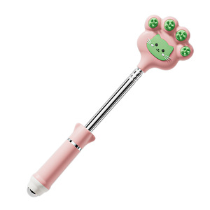 Grattoir à dos extensible en acier inoxydable pour chat, bâton de massage portable pour la santé et la relaxation - Product Image 5