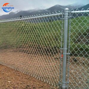 Nhúng nóng mạ kẽm Chuỗi liên kết hàng rào/lốc xoáy dây lưới hàng rào/Màu xanh lá cây PVC tráng Chuỗi liên kết hàng rào - Product Image 3