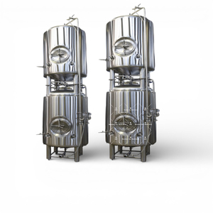 ถังหมักเบียร์สเตนเลสสตีลแบบมีแจ็คเก็ต Ace 300L พร้อมถังแรงดันและปั๊ม PLC - Product Image 5