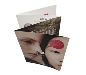 Service d'impression de dépliants et de brochures pliées en trois couleurs pleines, avec papier carton duplex - Product Image 4