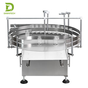 Table de remplissage et de collecte rotative automatique pour petites bouteilles rondes, pour ligne de remplissage, bouchage et étiquetage - Product Image 2