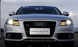 ไฟหน้าแบบประกอบครึ่งชุดรุ่นใหม่ขายตรงจากโรงงานสำหรับ <span class=keywords><strong>Audi</strong></span> A4 B8ปี2008–2012พร้อมหลอดไฟ H9แบบซีนอน HID รหัส8K0 941 029 <span class=keywords><strong>AQ</strong></span>/ 8K0 941 030 <span class=keywords><strong>AQ</strong></span> - Product Image 2