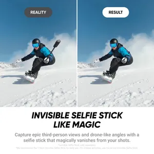 Cámara Deportiva Insta 360 X4 Air 8K HD con Múltiples Opciones de Paquete, Resistente al Viento y a las Sacudidas, para Vlogs - Product Image 2
