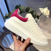 2022 hochwertige Design Original Luxus Frauen gebrandmarkt klobige Turnschuhe Damen Echt leder weiße Plattform Turnschuhe Schuhe