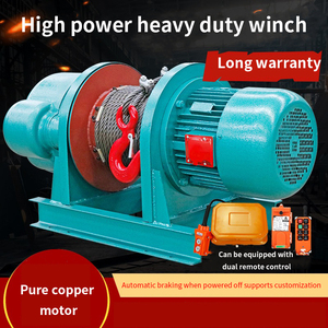 Custom Winch Crane Multifunctional Building <b>Hoisting</b> Winch Lifting, Pulling and Positioning Hook Winch - Product Image 4