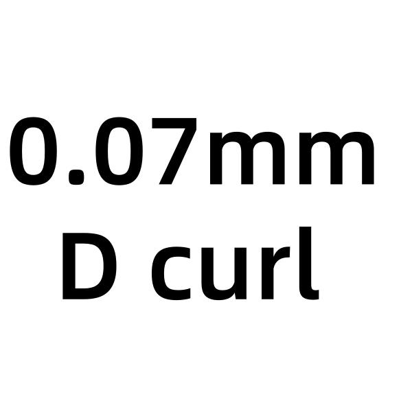 0.07 D curl