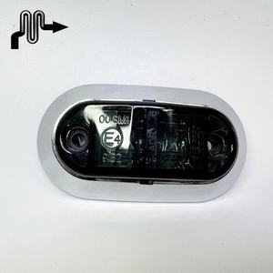 Lampu LED 2 LED Super terang tahan air, lampu penanda samping truk 10-30v, aksesori lampu mobil - Product Image 4