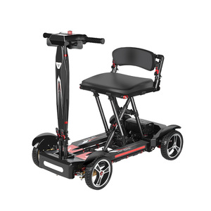 Tricycle électrique pliable Mo Yao 24V, capacité 100-200 kg, scooter léger en fibre de carbone pour personnes âgées - Product Image 2