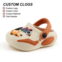 VEILISR Sandales d'été antidérapantes unisexes pour enfants, nouvelles chaussures de plage pour bébés, pantoufles en EVA de style mignon, vente en gros de chaussures trouées