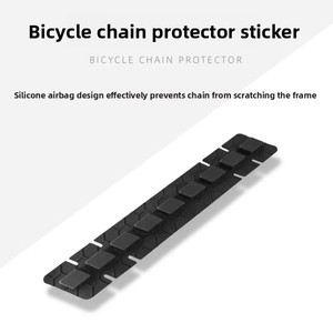 Protecteur <span class=keywords><strong>de</strong></span> chaîne <span class=keywords><strong>de</strong></span> vélo en silicone auto-adhésif, anti-rayures, avec coussin d'air, longueur adaptable pour <span class=keywords><strong>VTT</strong></span> et vélo <span class=keywords><strong>de</strong></span> route - Product Image 4