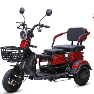 Triciclo Eléctrico para Adultos con Batería de Plomo-Ácido de 48V 12AH 20AH 32AH 500W y Freno de Tambor Delantero, Venta al Por Mayor Directo de Fábrica - Product Image 1