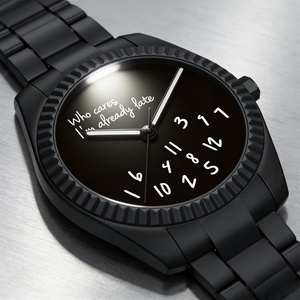 Montre à quartz pour homme, montre à quartz 3D, montre de sport décontractée pour homme, montre à quartz légère en plastique étanche - Product Image 4