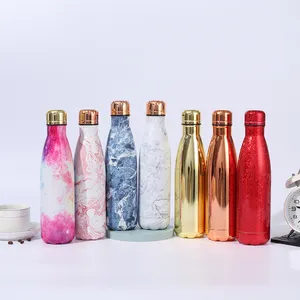 Stampa personalizzata nuova bottiglia di Design isolante bottiglia di acqua sportiva smerigliata per bambini adulti