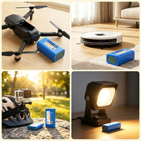 Paquete de Baterías de Litio Duraderas de Alta Capacidad 21700 11.1V 9Ah para Licuadoras Portátiles y Auriculares de Banda para el Cuello