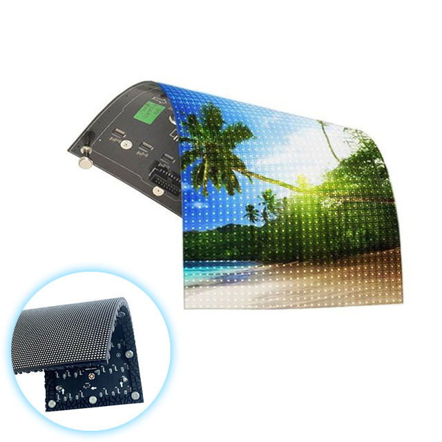 Customized Flexible Led Module Advertising Screen P2.5 Flexible Led Letters Sign Panel Flexible Led Display