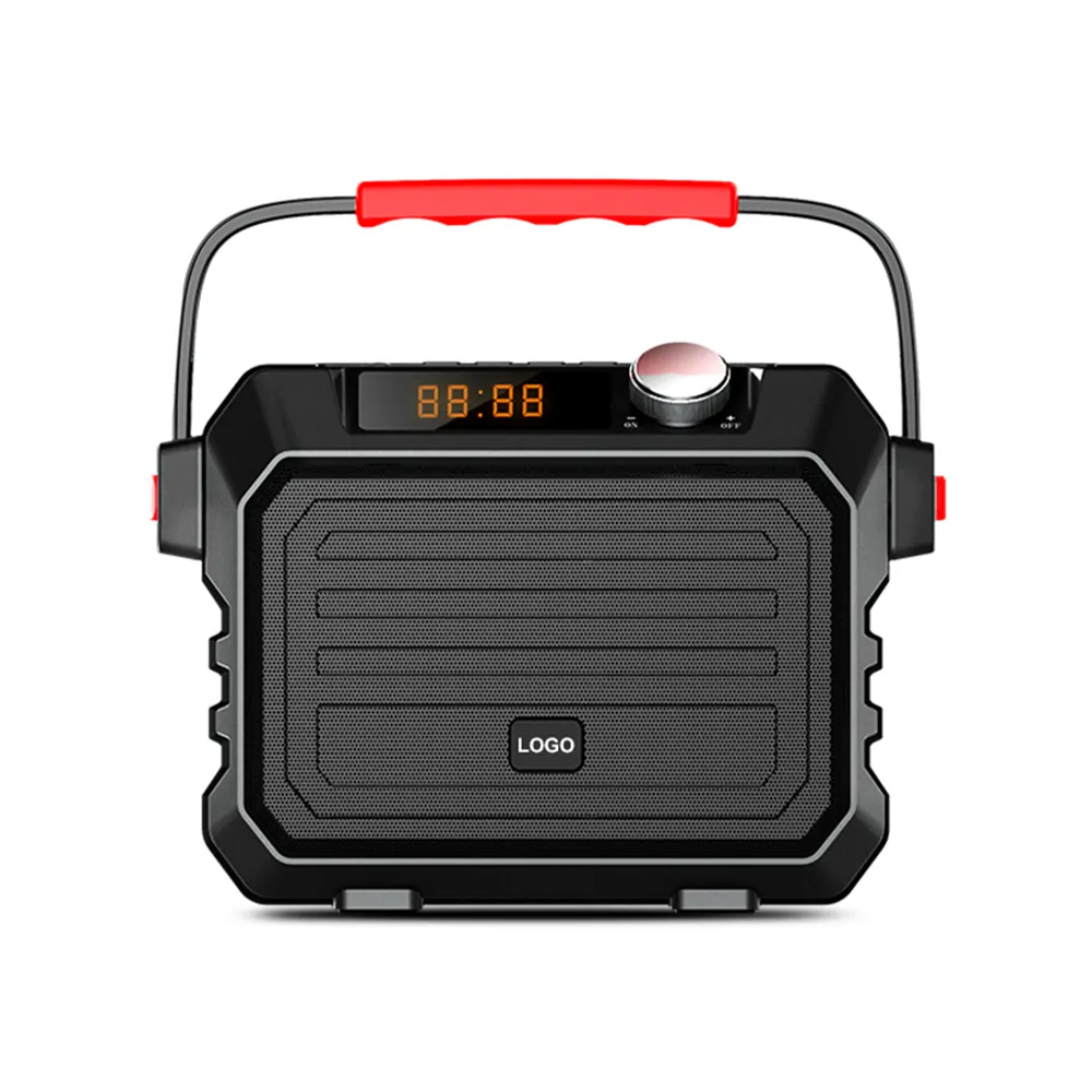 Altoparlante Wireless portatile per Karaoke all'aperto H5 all'ingrosso con microfono indipendente Bluetooth 5.0, cassa audio Subwoofer 30W