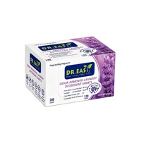 DR.EASY 120 feuilles 240 lavages – Feuilles de lessive écologiques haute performance à parfum naturel et mousse moyenne pour éliminer les taches