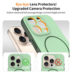 <span class=keywords><strong>Coque</strong></span> de protection antichoc magnétique en TPU+PC personnalisée pour iPhone 17 16 Pro Max – Vente en gros - Product Image 3