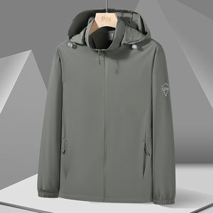 Ropa de protección solar de seda helada para hombres y mujeres, cortavientos con capucha de verano, tela ultrafina transpirable para pesca al aire libre, protección solar. - Product Image 1