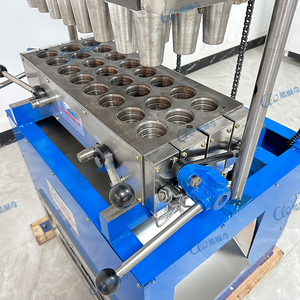 آلة صنع مخاريط الآيس كريم الأوتوماتيكية بسعر الجملة، معدات الخبز، صانعة مخاريط الآيس كريم / صانعة مخاريط الوافل - Product Image 3