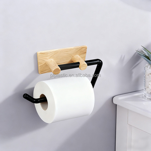 <span class=keywords><strong>Portarotolo</strong></span> per Carta Igienica in Plastica con Stampa a Trasferimento d'Acqua Tradizionale, Senza Foratura, per Casa e Hotel - Product Image 1