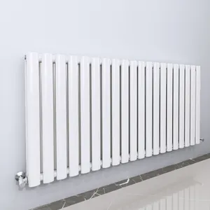 modern white Horizontal radiator, single & double panel designer radiator for room heating